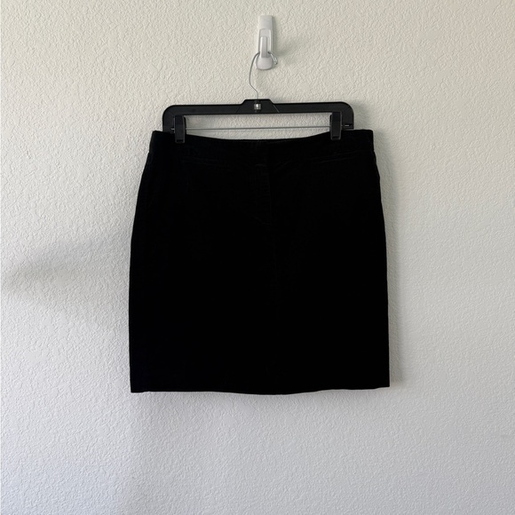Classic Black Velvet Women's Skirt - Picture 1 of 10